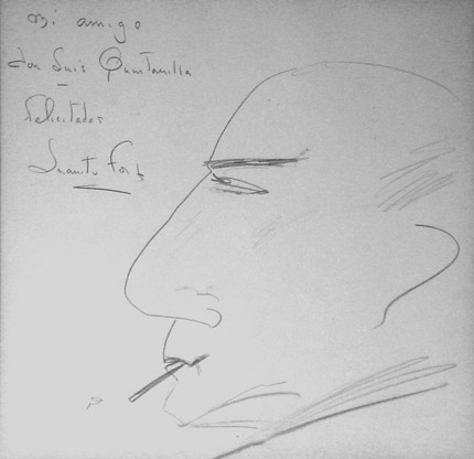 John Ford portrait of Quintanilla